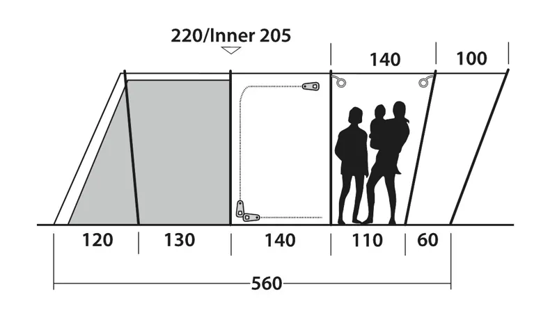 Outwell Montana 6PE Tent - 2021 Model-3